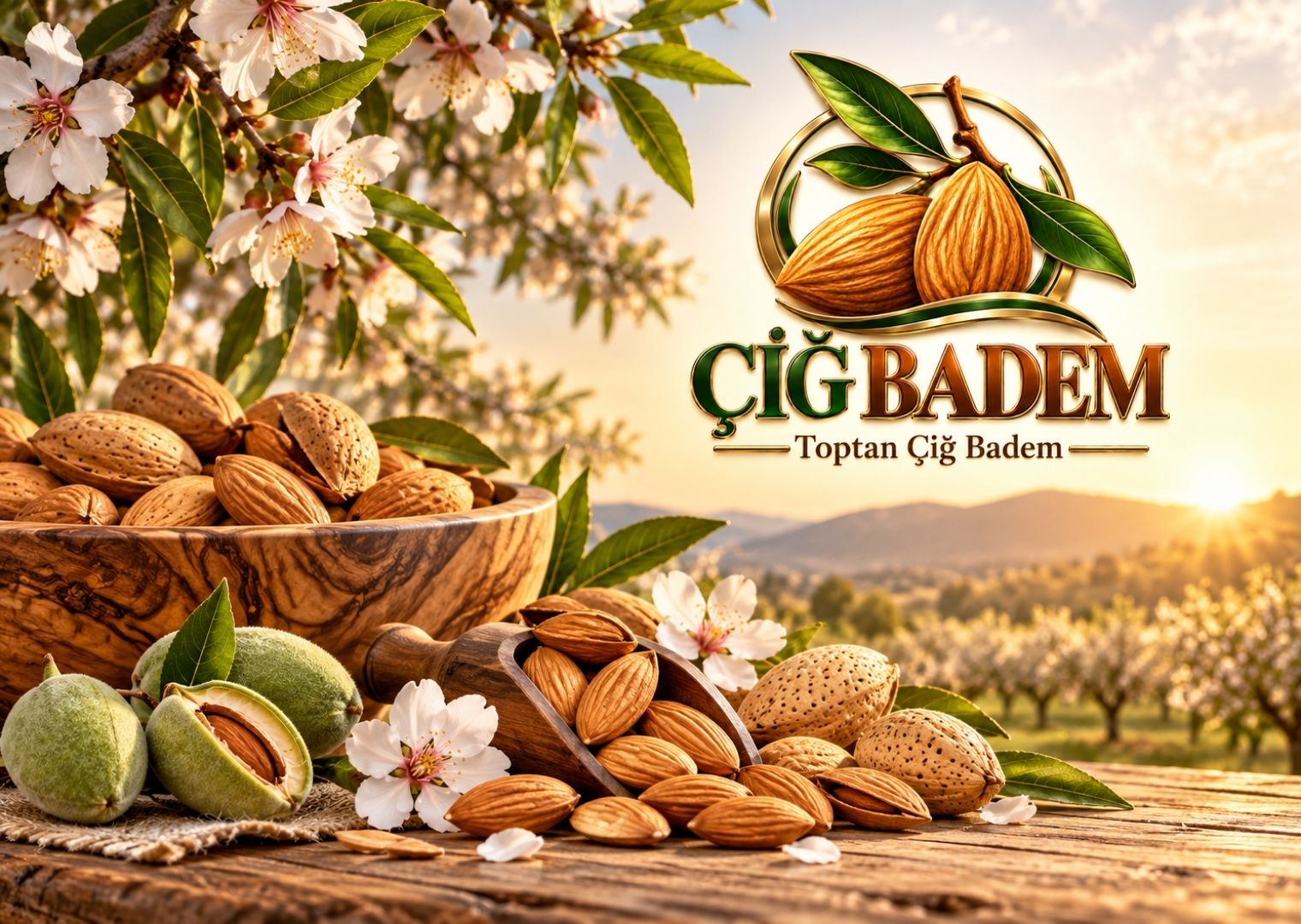 Çiğ Badem | Kabuklu Badem | Dalından Badem | Badem | Badem İçi | Yerli Badem | Cigbadem.com